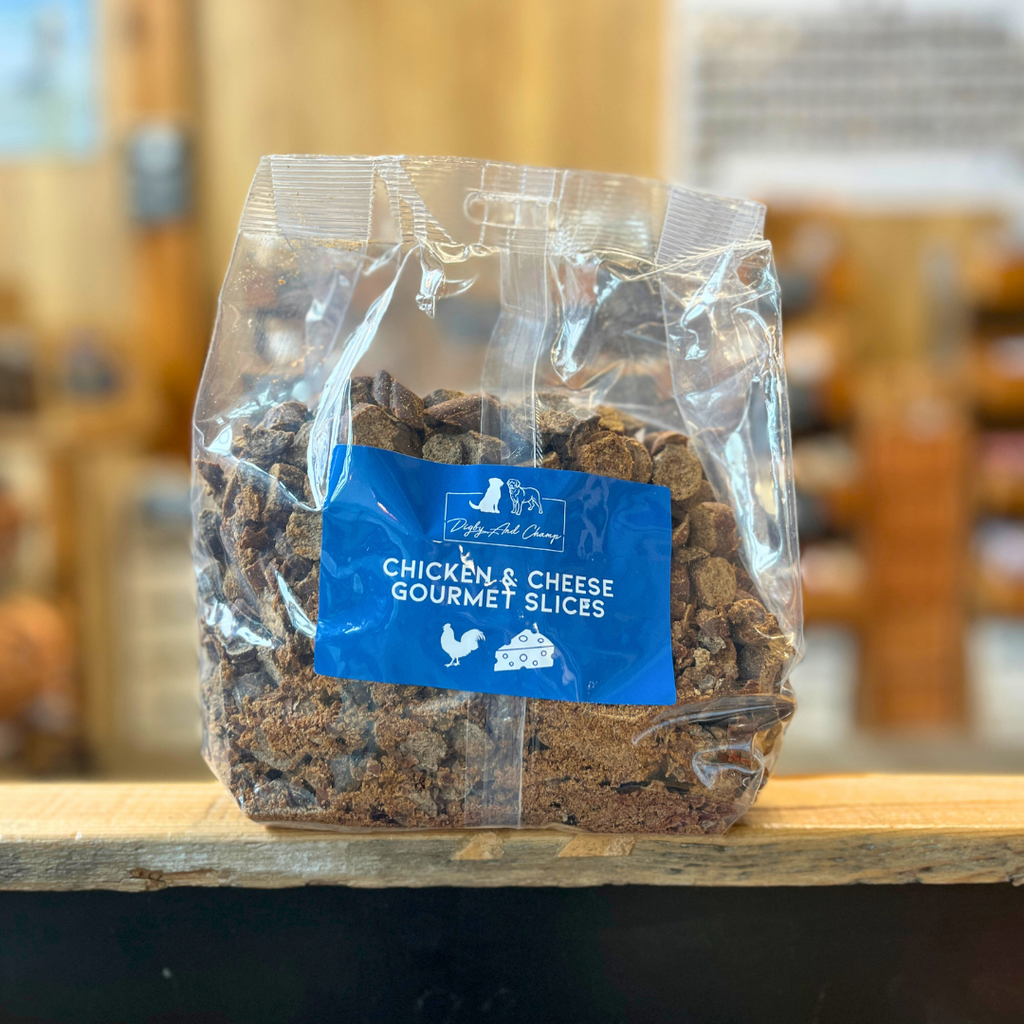 chicken and cheese slices natural dog treat kilo